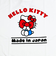 サンリオ ハローキティ Tシャツ(L) ホワイト アパレル 日本製 Sanrio