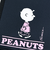 スヌーピー チャーリーブラウン スクエアランチバッグ(SS) ブラック SNOOPY