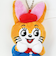 クッピーラムネ クッピー ぬいぐるみマスコット オレンジ