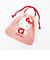 サンリオ ハローキティ サガラ刺繍巾着ポーチ Sanrio