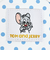 トムとジェリー タフィー おむつアクセサリーポーチ ブルー トムジェリ