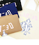 ムーミン ニョロニョロ トートバッグ ネイビー MOOMIN
