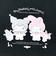 サンリオ マイメロディ50th ＆クロミ20th エンジェルトートバッグ ブラック Sanrio