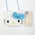 サンリオ ハローキティ ぬいぐるみサコッシュ 水色 ショルダーバッグ Sanrio