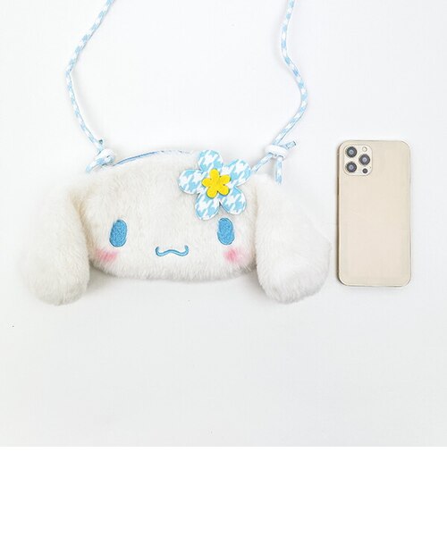 サンリオ シナモロール ぬいぐるみサコッシュ カオハナ ショルダー