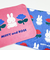 ミッフィー miffy ミニタオル MIFFY and ROSE ハンカチ 日本製 西川