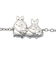 すみっコぐらし えびふらいのしっぽ＆あじふらいのしっぽ ブレスレット シルバー アクセサリー すみっこ 日本製