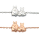 すみっコぐらし えびふらいのしっぽ＆あじふらいのしっぽ ブレスレット シルバー アクセサリー すみっこ 日本製