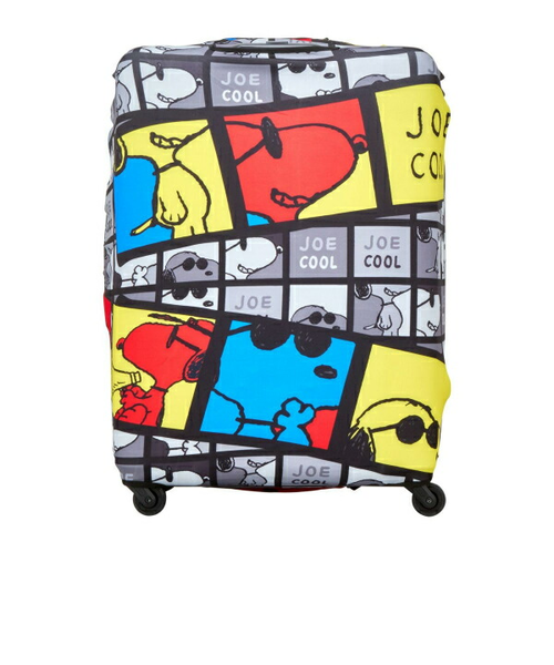 スヌーピー スーツケースカバー（M) シネマジョークール トラベル