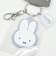 ミッフィー miffy フェイス ラバーキーホルダー ホワイト