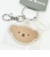 ミッフィー miffy フェイス ラバーキーホルダー ブラウン