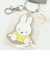 ミッフィー miffy ラバーキーホルダー すわり