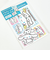 サンリオ シナモロール＆みるく プリントシール風ステッカーセット シナモン 日本製 Sanrio