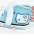 サンリオ ハローキティ スニーカーキーリング カオハナ ブルー Sanrio