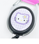 サンリオ ハローキティ メタルリール カオハナ パープル キーホルダー Sanrio