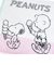 スヌーピー ウォッシュタオル ホワイト アイスクリーム 今治タオル 西川 日本製 SNOOPY