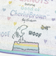 スヌーピー ウォッシュタオル ホワイト レインボー 西川 日本製 SNOOPY