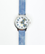 ミニオンズ デニムレザーウォッチ ライトブルー 時計