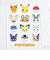 ポケットモンスター Tシャツ(140cm) でんきタイプ ホワイト キッズ ポケモン アパレル