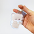 mikko illustrations ミッコ ラテ アクリル染色キーホルダー (ブルー)