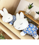 ミッフィー miffy ブルーナ フラワードレス すやすやフレンド ぬいぐるみ(M)