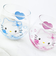 サンリオ ハローキティ まんまるグラス(ブルー) エンジェルキティ コップ 日本製 Sanrio