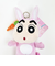 クレヨンしんちゃん うさぎ なりきりアニマル刺繍チャームつきぬいぐるみキーリング ぬいぐるみ