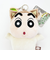 クレヨンしんちゃん むささび なりきりアニマル刺繍チャームつきぬいぐるみキーリング ぬいぐるみ