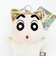 クレヨンしんちゃん むささび なりきりアニマル刺繍チャームつきぬいぐるみキーリング ぬいぐるみ