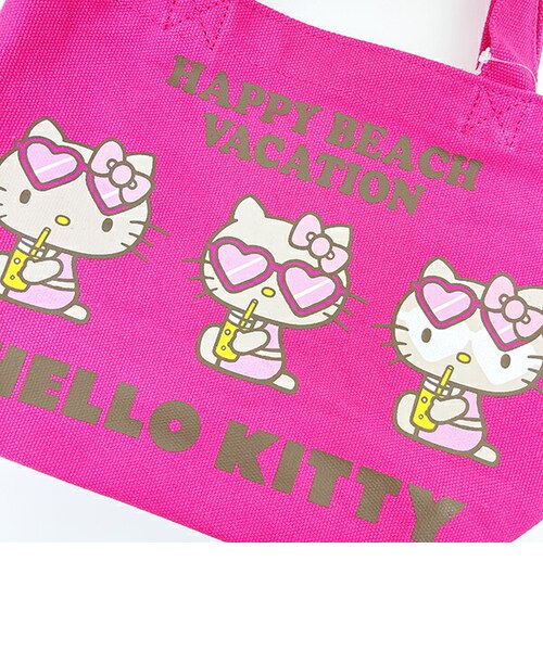 サンリオ ハローキティ 日焼け キティ ミニランチバッグ ピンク Sanrio