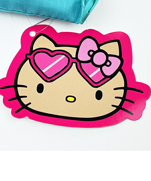 サンリオ ハローキティ 日焼け キティ エコバッグ(M) ミント Sanrio