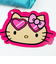 サンリオ ハローキティ 日焼け キティ エコバッグ(M) イエロー Sanrio