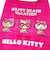 サンリオ ハローキティ 日焼け キティ エコバッグ(M) ピンク Sanrio