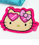 サンリオ ハローキティ 日焼け キティ エコバッグ(M) ピンク Sanrio