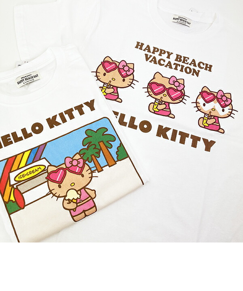 超激レア サンリオ 日焼けキティ Tシャツ ショッパー メモ レトロ 超激レア サンリオ 日焼けキティ Tシャツ ショッパー メモ