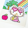 サンリオ ハローキティ 日焼け キティ ステッカー サングラス 文具 日本製 Sanrio