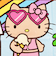 サンリオ ハローキティ 日焼け キティ フェイスタオル アイス Sanrio