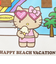 サンリオ ハローキティ 日焼け キティ 三角マチ保冷バッグ アイス ランチ Sanrio