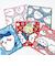 ちいかわ ハチワレ シェニール織 タオルハンカチ(ブルー) ハチワレいっぱい