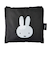 ミッフィー miffy 折りたたみエコバッグ(Mサイズ) フェイスブラック
