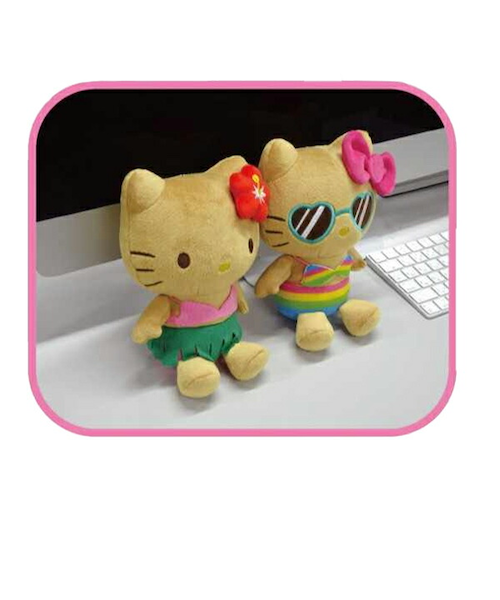 サンリオ ハローキティ 日焼けシリーズ お座りぬいぐるみ