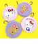 サンリオ 日焼け キティ 全身サークル さがらポーチ (パープル) Sanrio