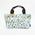 スヌーピー バッグインバッグ バスストップブルー SNOOPY