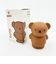 ミッフィー miffy ボリス マネーバンク (ブラウン) 貯金箱