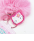 サンリオ ハローキティ ハート型ファーキーホルダー (ピンク) Sanrio