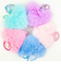 サンリオ ハローキティ ハート型ファーキーホルダー (ピンク) Sanrio