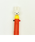ミッフィー miffy 3色ボールペン (レッド) 日本製 文具