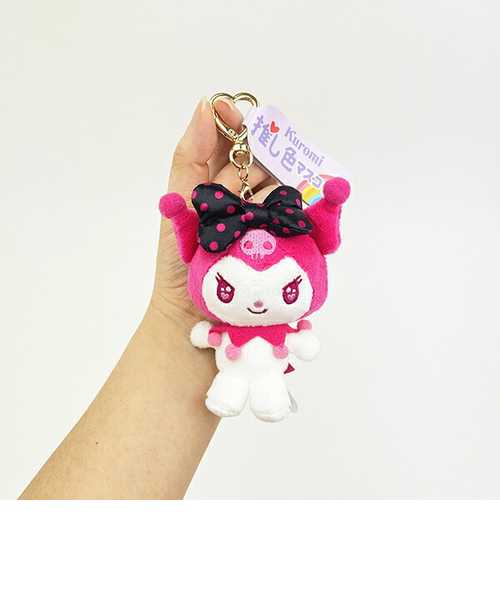 サンリオ クロミ 推し色マスコット ピンク ぬいぐるみ
