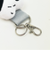 スヌーピー ストラップキーホルダー シルバー SNOOPY