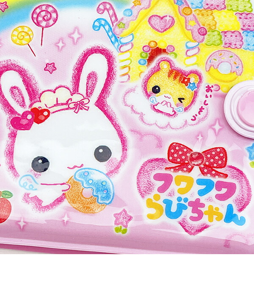 フワフワらびちゃん スイーツ PVCお財布 平成レトロ